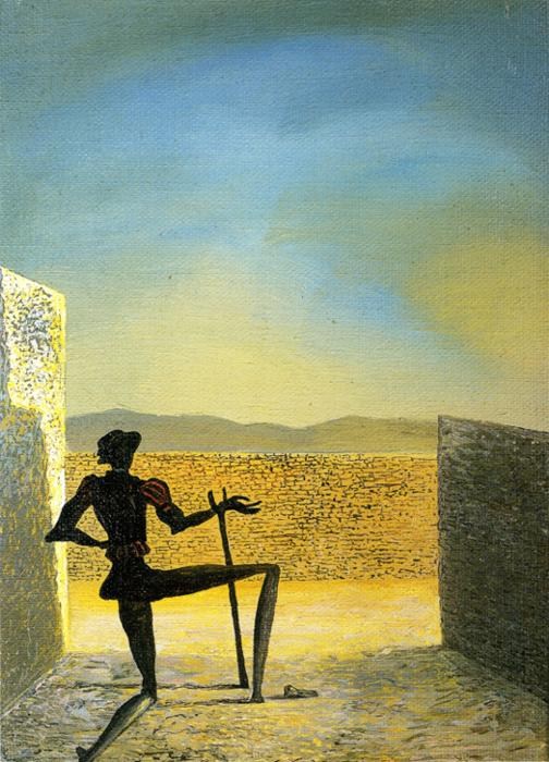 Salvador Dali Spectre of Vermeer